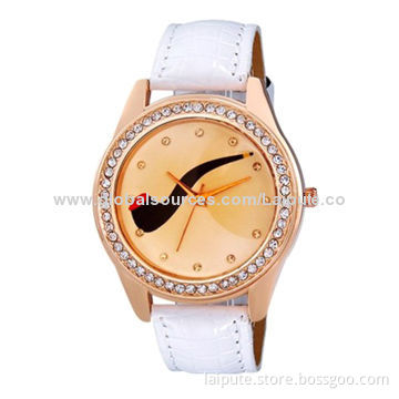 Ladies jewelry watch with big dial surround with diamond, show your fashion and tasteNew